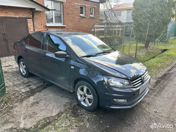 Volkswagen Polo 1.6 AT, 2018, 460 000 км