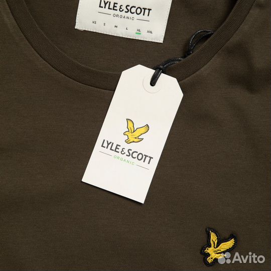 Футболка хлопковая для мужчин Lyle & Scott