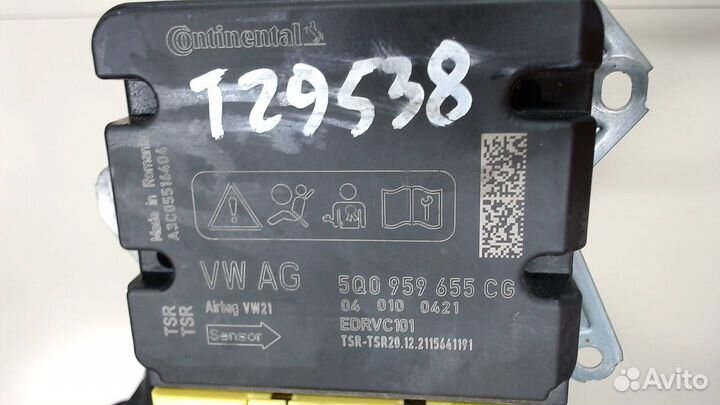 Блок управления airbag Volkswagen Tiguan 2020, 202