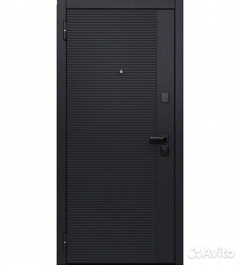 Входная дверь черный кварц 7,5 см