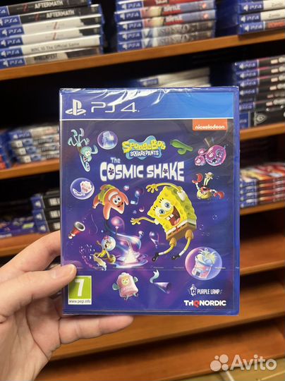 Spongebob squarepants the cosmic shake ps4