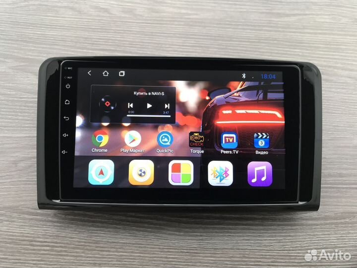 Магнитола Mercedes-Benz ML/GL с камерой на Android