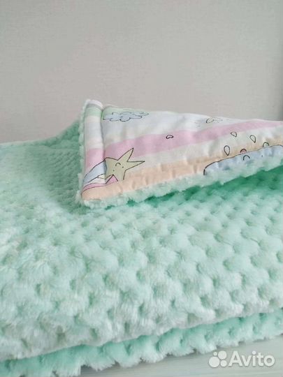 Детское одеяло в кроватку новое