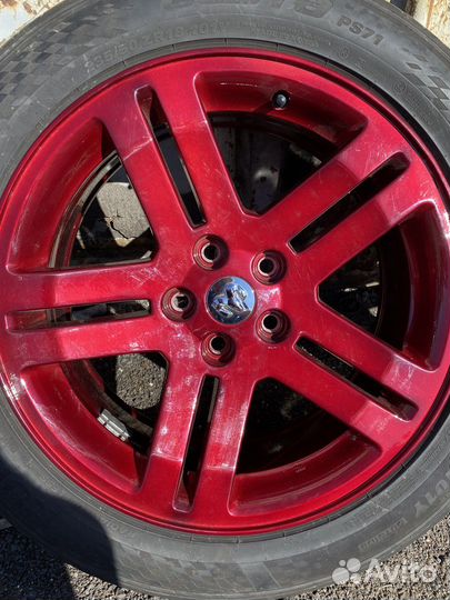 Оригинальные диски с резиной dodge Крайслер