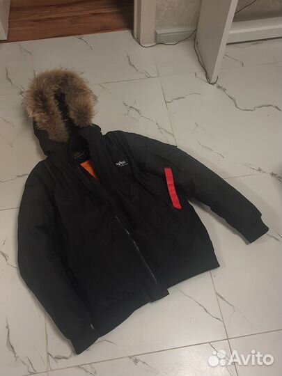 Куртка alpha industries зимняя