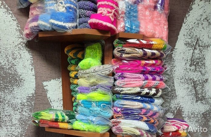 Тепленькие вязанные следки)