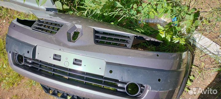 Бампер renault megane 2