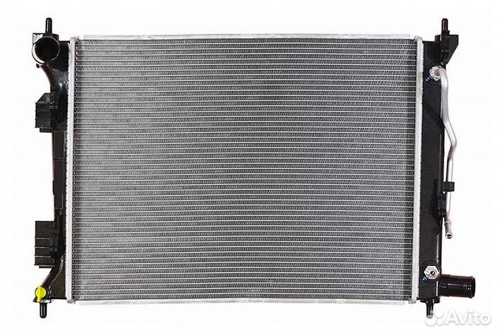 Радиатор охлаждения Механика солярис 2011