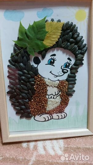 Ежик поделка в школу и садик