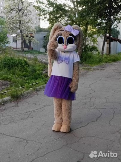 Ростовая кукла Аниматор Зайка Жужа поздравление