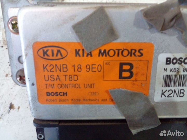 Блок управления АКПП Kia spectra 1.8 p37f