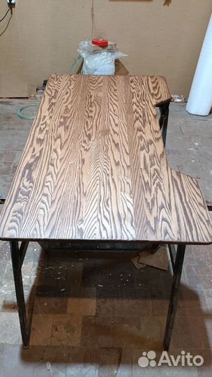 Столешница из ясеня для компьютерного стола