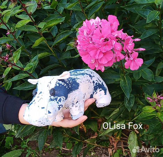 Бегемот текстильный