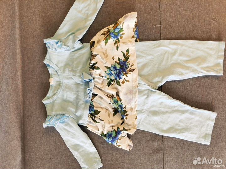 Пакет вещей на девочку 74-80