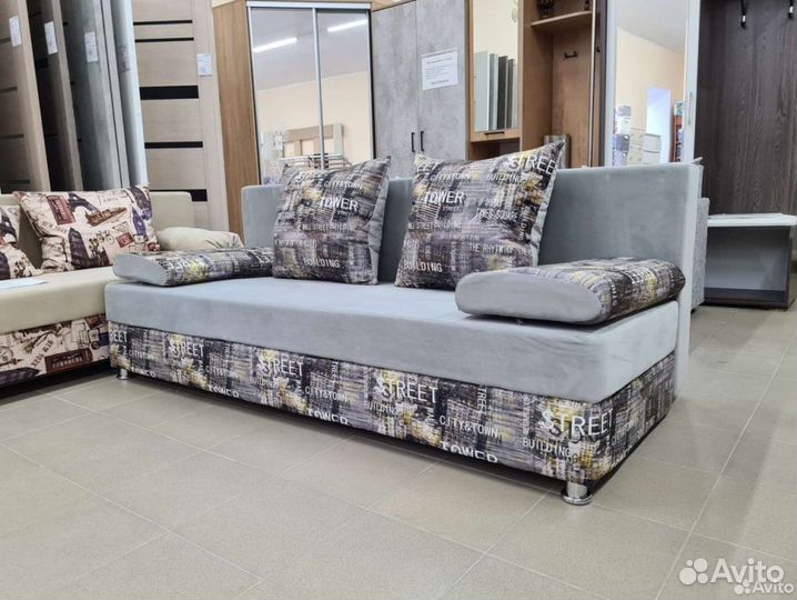 Диван прямой еврокнижка