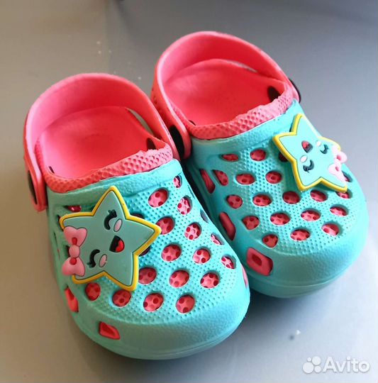 Крокс crocs сандали, тапочки для девочки 19 размер