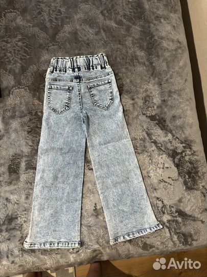 Джинсы детские для девочки на 116