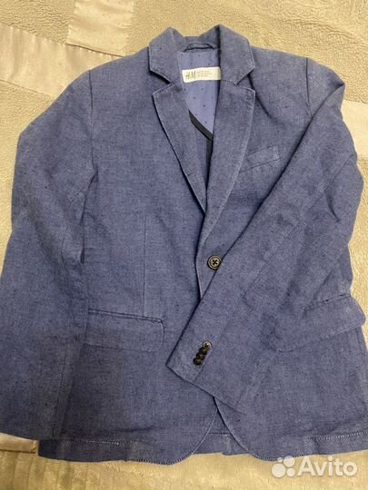 Пиджак для мальчика 128