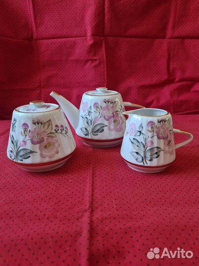 Сервиз вербилки ссср, неполный