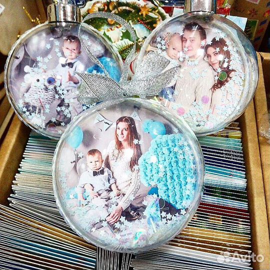 Авито доставка Новогодний шар с фото