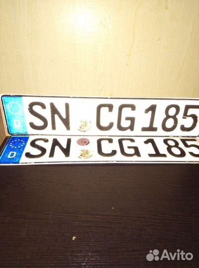 Автомобильные номера фрг