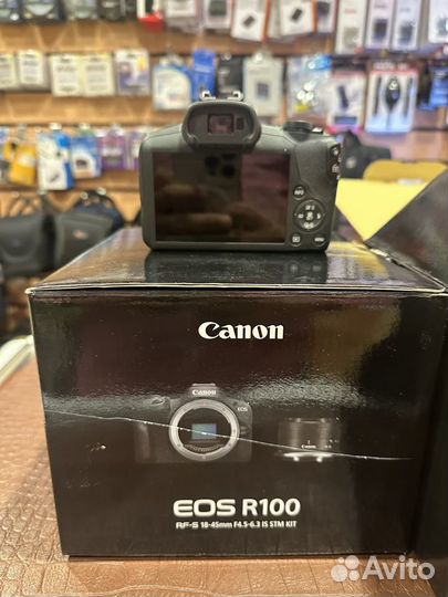 Canon eos r100 kit 18 45mm is stm