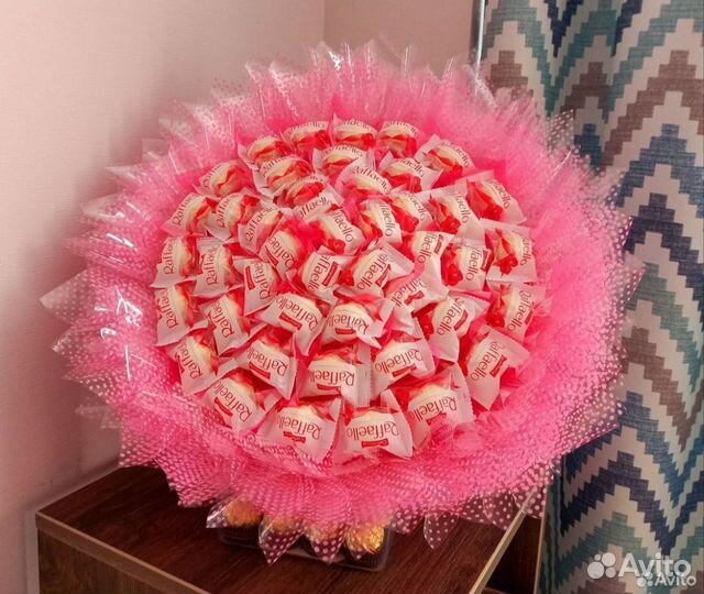 Сладкие букеты из конфет