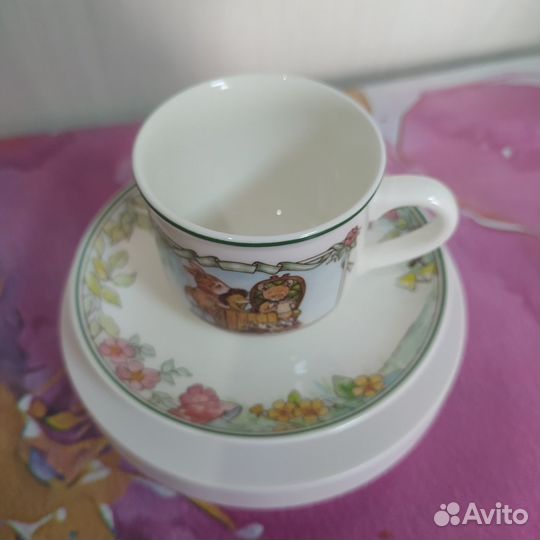 Детская чайная пара Villeroy bosh. Foxwood tales