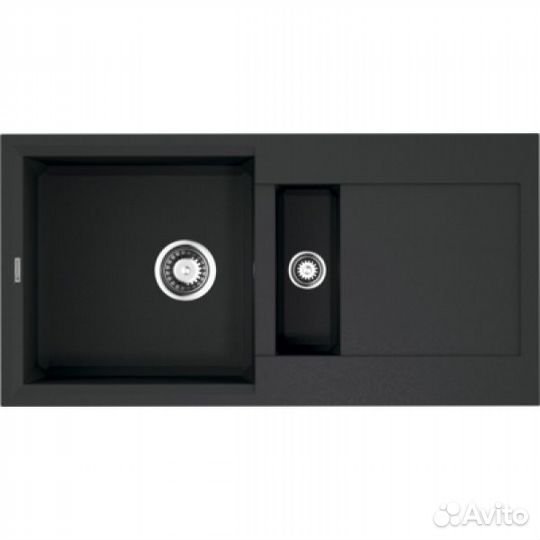 Мойка для кухни omoikiri Sakaime 86-2-BL (4993117) Черный