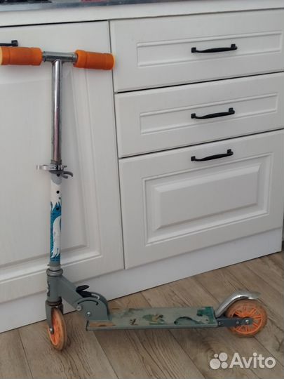 Самокат детский двухколесный бу