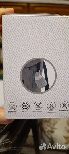 Складная силиконовая бутылка для воды