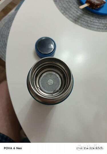 Термос с сенсорным датчиком температуры, 0,5л