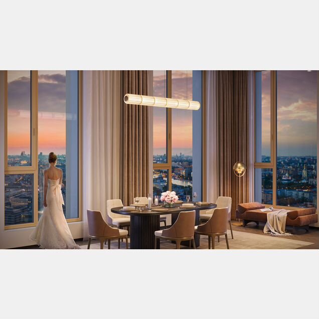 3-к. квартира, 70,5 м², 28/33 эт.