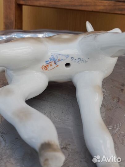 Фарфоровая статуэтка СССР (оленёнок)