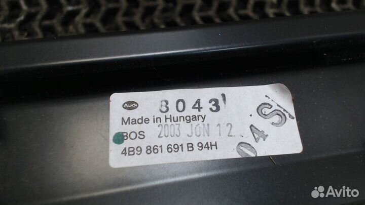 Сетка шторки багажника Audi A6 (C5) Allroad, 2004