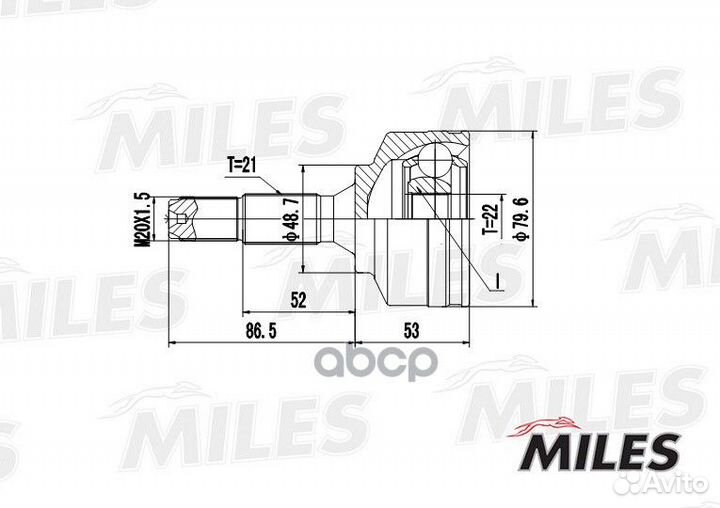 GA20370 GA20370 Miles