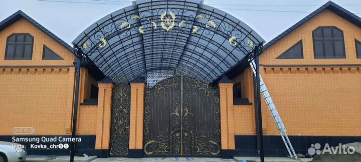 Кованые навесы