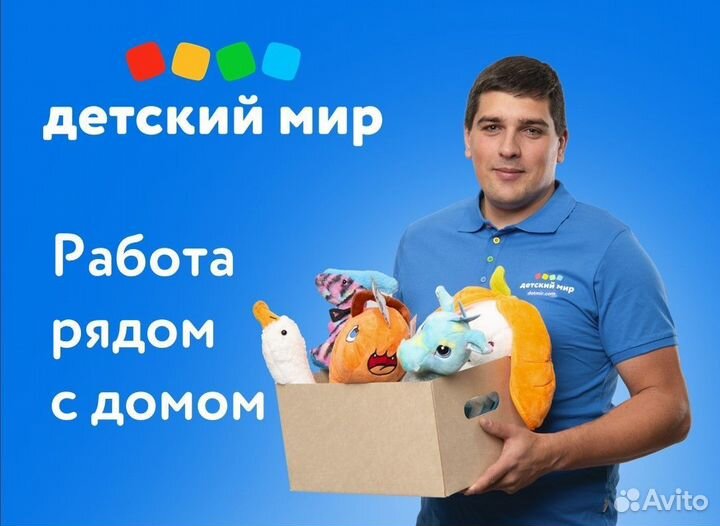 Продавец-кассир в Детский мир (ТЦ Капитал Молл)