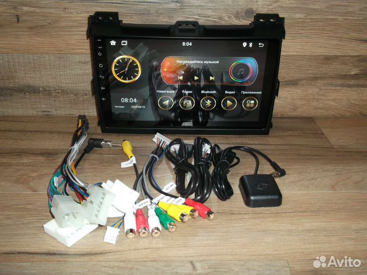 Магнитола Land Cruiser Prado 120 Android GPS WiFi