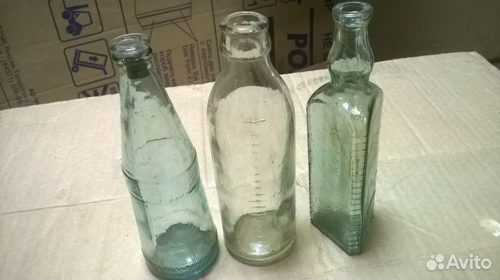 Бутылочки разные