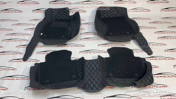Ковры салона 3D Subaru Forester Левый руль U3324