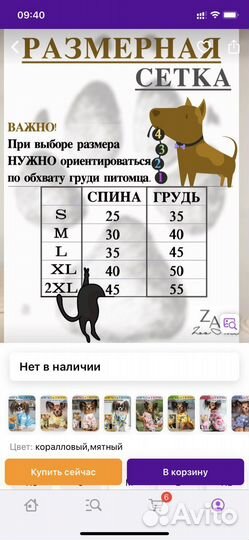 Одежда для собак и кошек