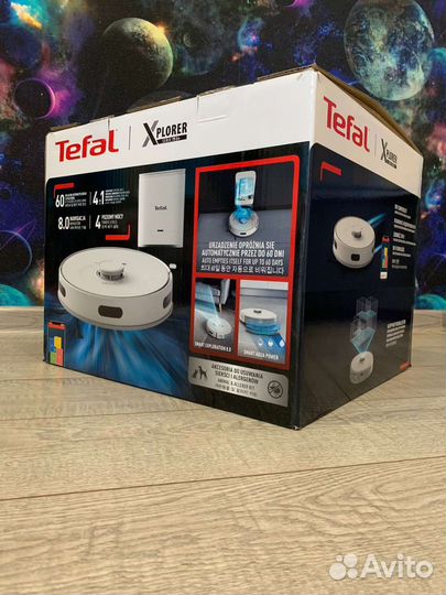 Робот-пылесос Tefal x-plorer 75s+