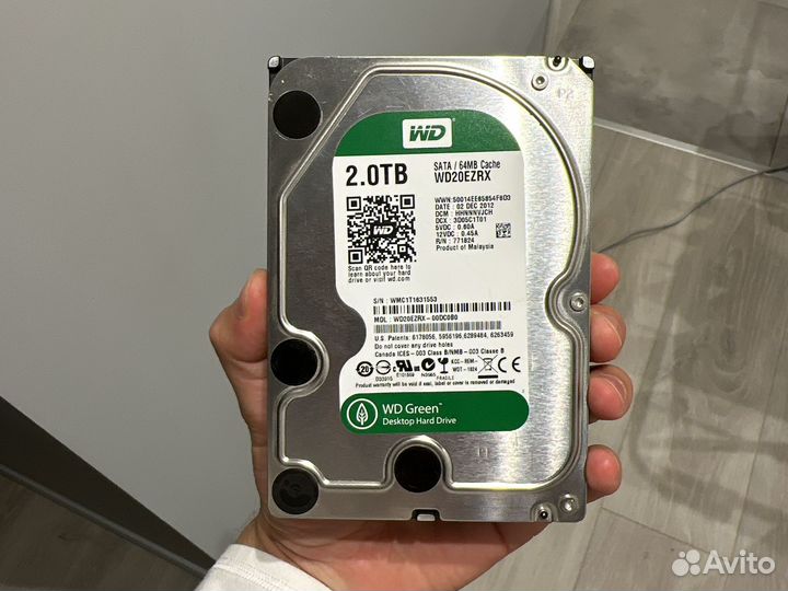 Жесткий диск 2 тб 3.5