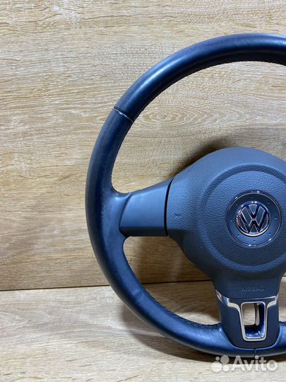 Руль кожаный Volkswagen Golf 6 Арт. 120338