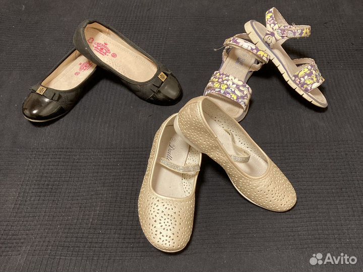Обувь для девочки пакетом. Цена за все