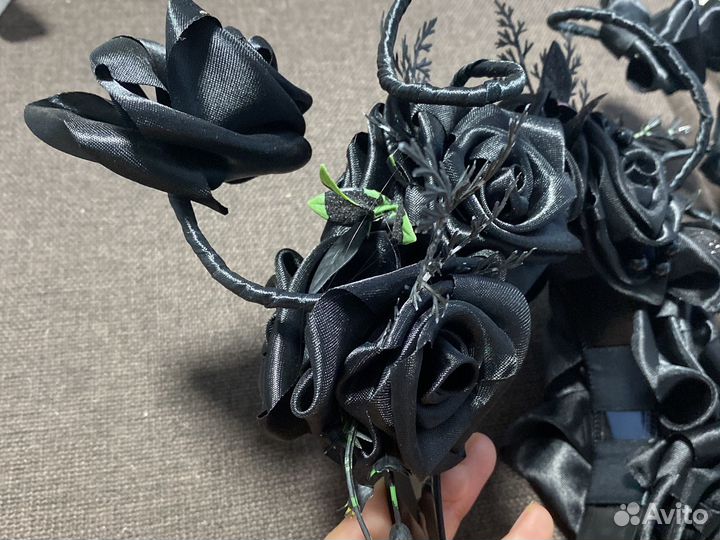 Ободок черный