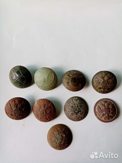 Старинные пуговицы