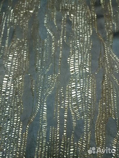 Натуральная кожа в спб с перфорацией коричневая