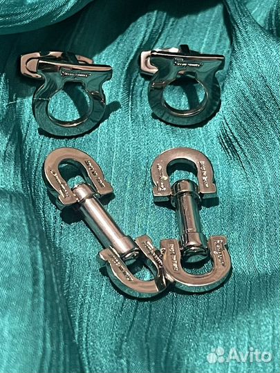 Запонки vintage salvatore ferragamo